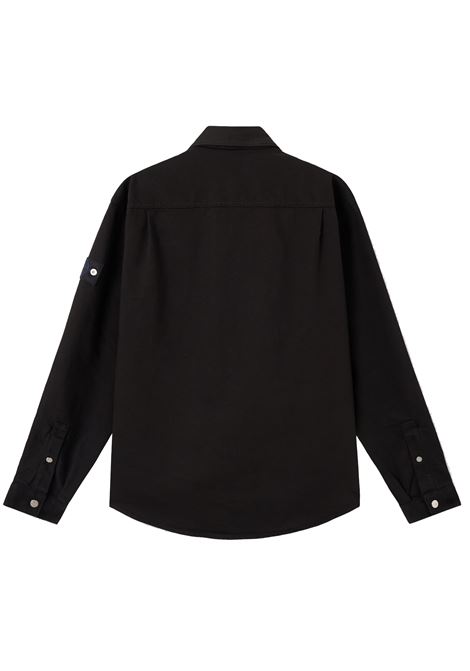 bull denim-tc shirt man black STONE ISLAND | K2S15 1100008 S00J5V0029
